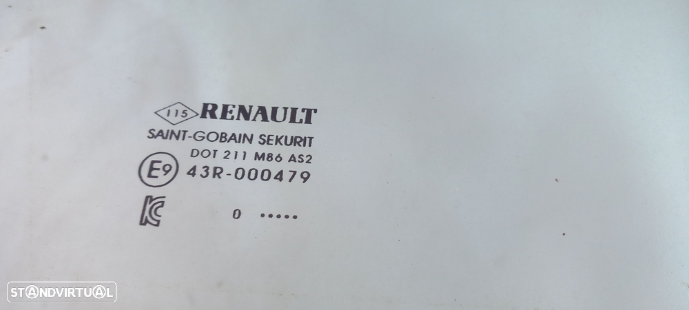 Vidro Porta Frente Direito Renault Captur Ii - 2