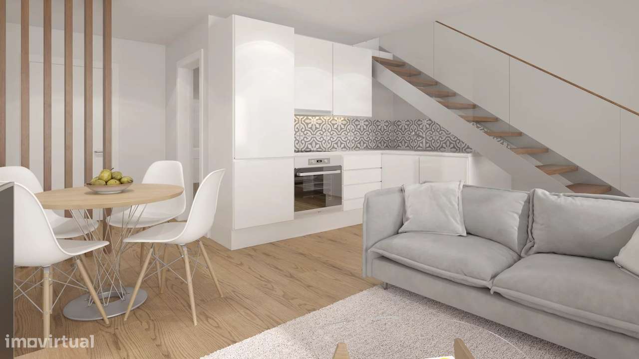 Loft com mezzanine - Fervença Palace - Vila Nova de Gaia-15