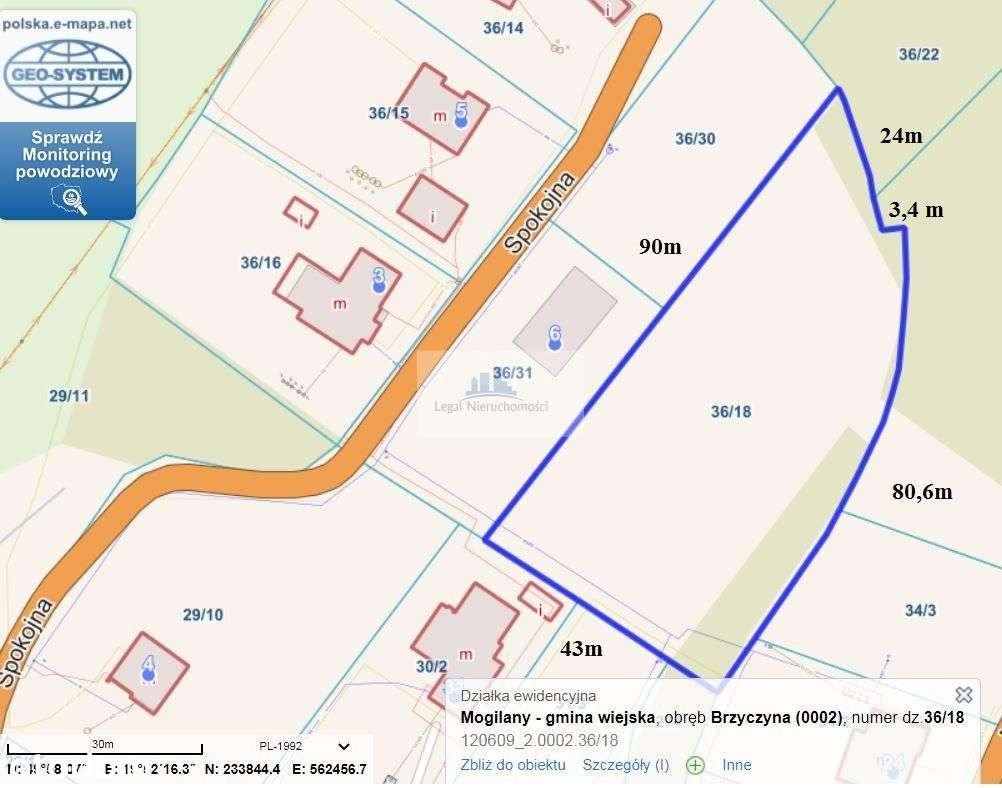 Działka budowlana cisza i szybki dojazd do Krakowa - Pełny obrazek: 4/11