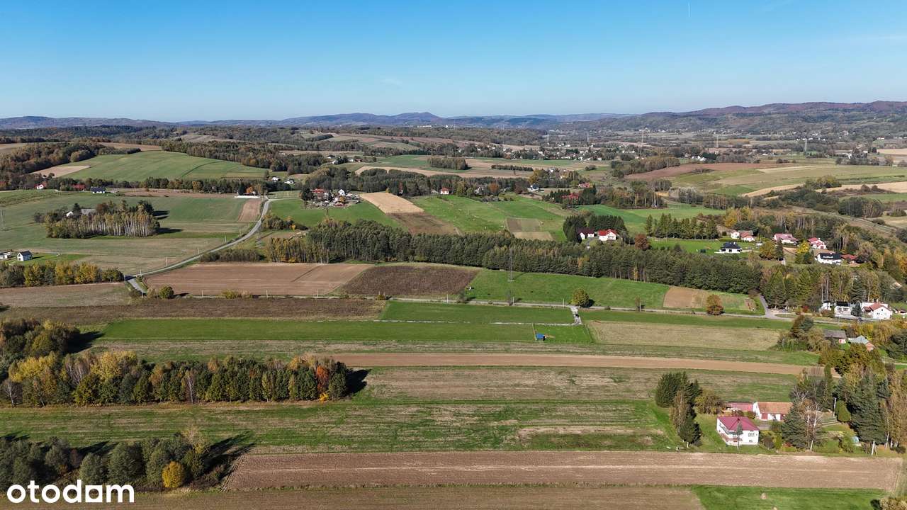 Piękna działka w Wojaszówce – cisza, widok i szybki dojazd do Krosna!-7