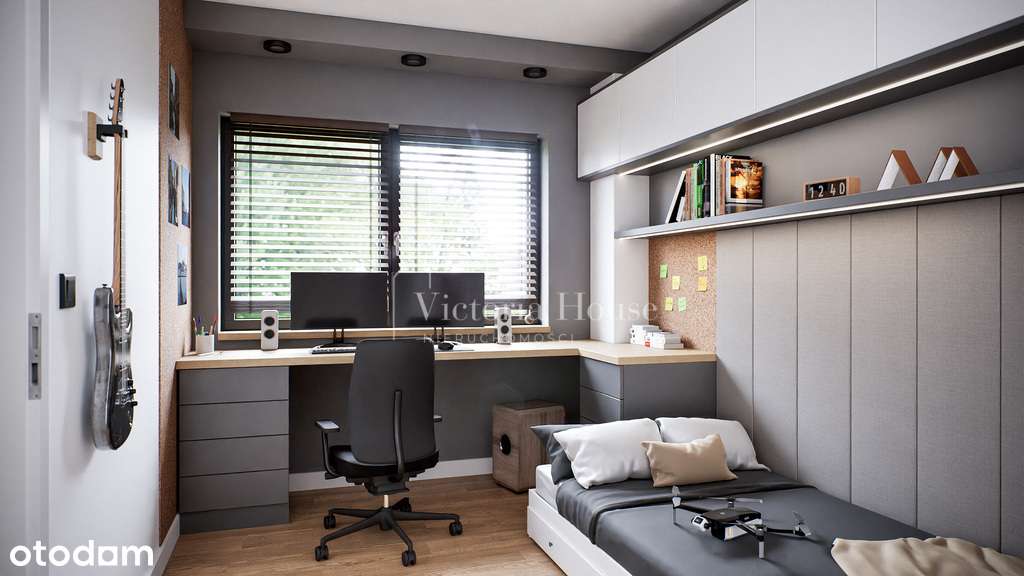 Mieszkanie dwupoziomowe, 3 pokoje, ogród, 2 parkin-6