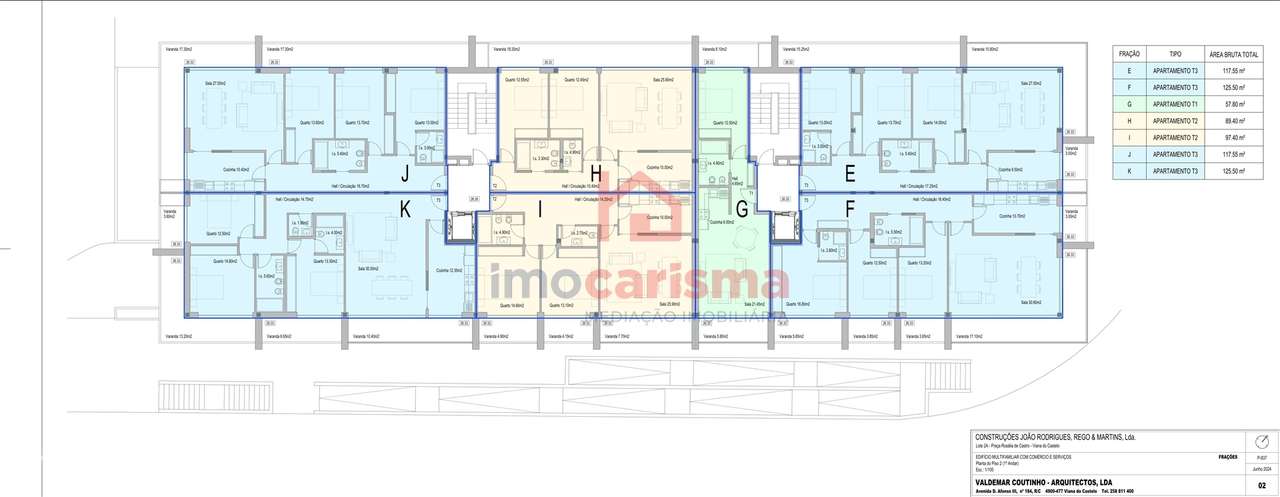 Apartamentos T3 Novos desde 390.000,00€ em Viana do Castelo-22