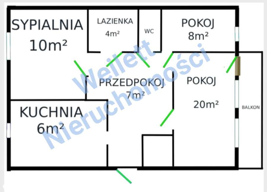Mieszkanie 3-pokojowe, Ustka wschodnia!-4