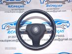 VOLANTE GUIADOR COMPLETO OPEL 13175440 9186750 OPEL VECTRA C Z02 PELE PERFURADA COMANDOS MULTIFUNÇÕES AIRBAG - 1