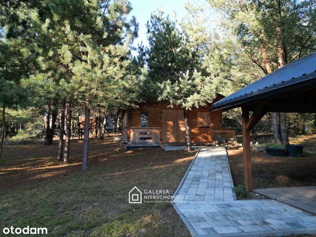 Działka budowlana z zabudową rekreacyjną Wymysłowo-13