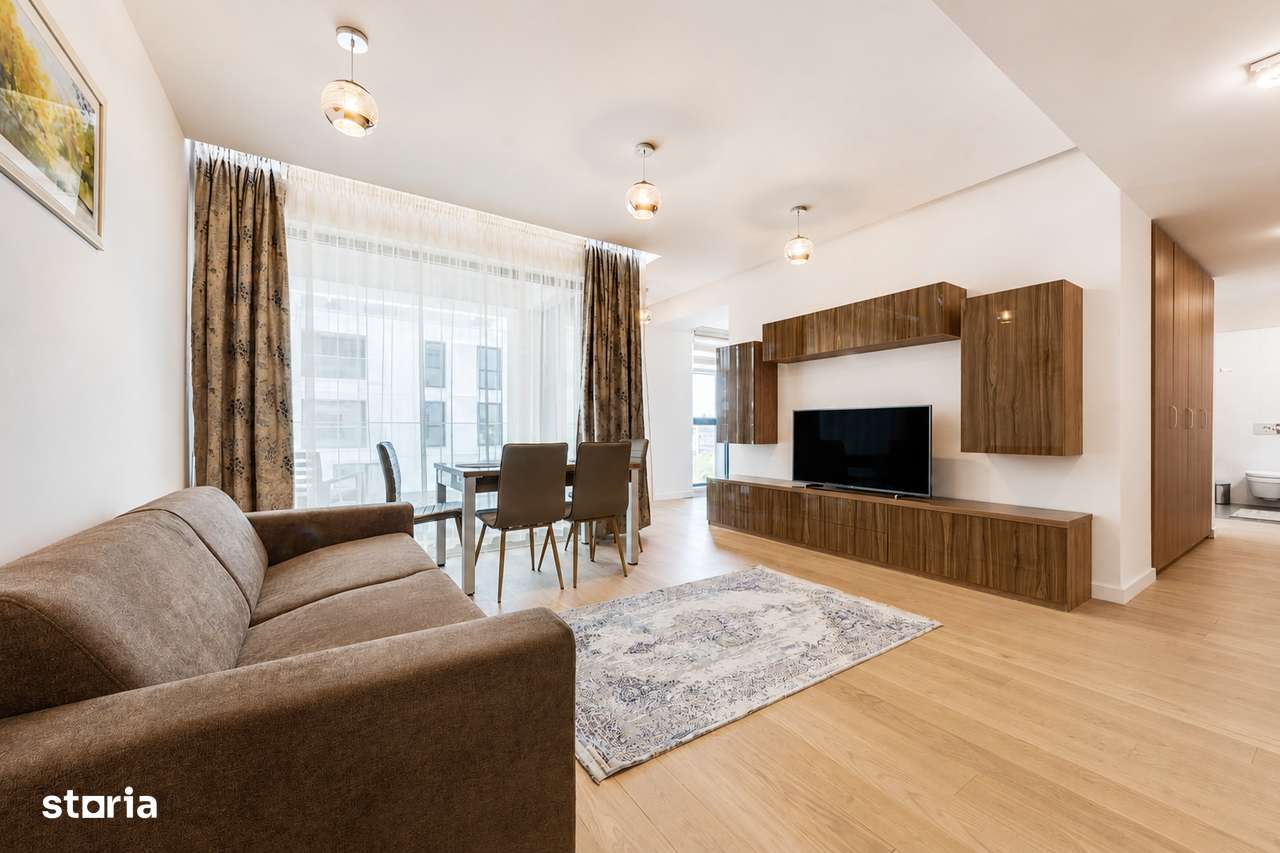 Apartament 2 camere One Herastrau Plaza/ loc de parcare/ boxă