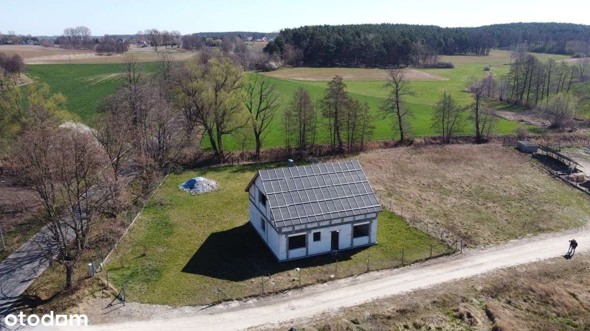 Dom do wykończenia w Lednogóra, Duża działka.-9