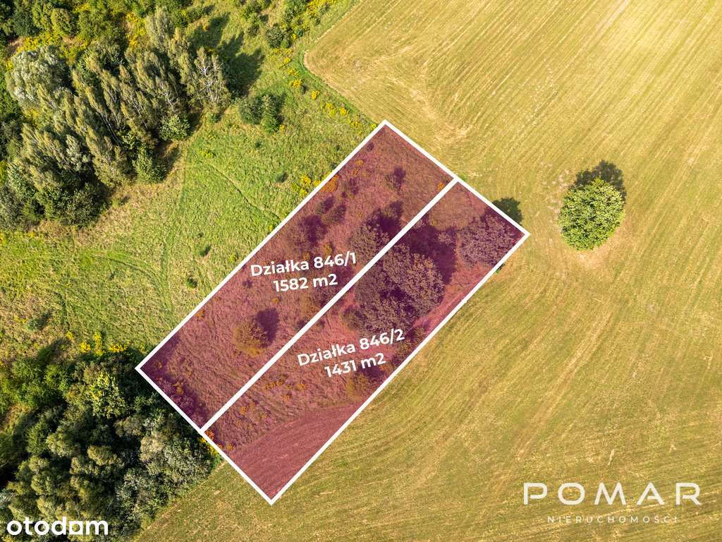 NOWA CENA ★Twoja przyszłość★ Działka w Nędzy - Pełny obrazek: 1/9