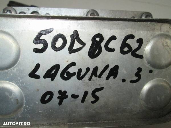 Carcasa filtru ulei + termostat Renault Laguna 3 2.0D An 2007 2008 2009 2010 2011 2012 2013 2014 2015 cod 8200797762 - 2