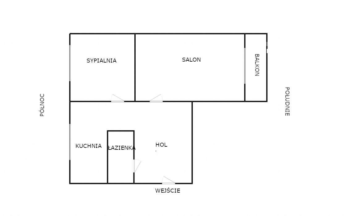 ⭐‼️Rozkładowe 2 pokoje z potencjałem. Loggia‼️⭐-5