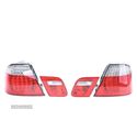 FAROLINS TRASEIROS LED PARA BMW E46 COUPÊ 99-03 RED CRYSTAL VERMELHO CRISTAL - 6