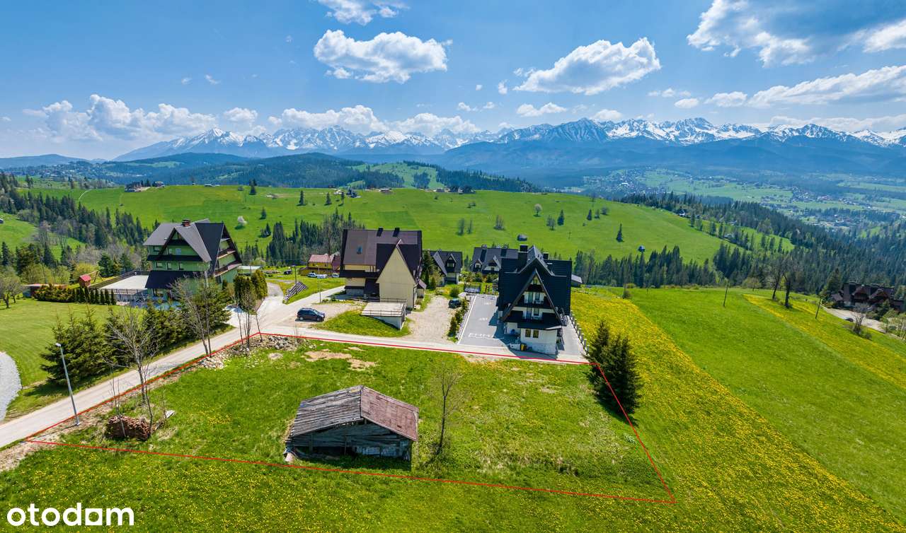 Działka inwestycyjna z pozwoleniem na budowę | Widok na Tatry - Pełny obrazek: 5/11