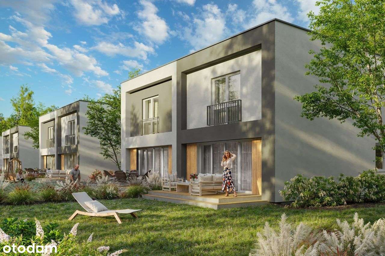 Ostatnie 3 domy w zabudowie bliźniaczej w Wojkowicach ok. 78,5 - Pełny obrazek: 2/6