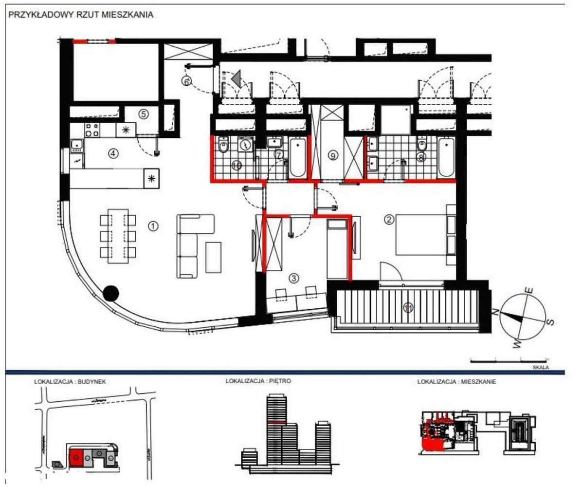 Unique Tower – Esencja Miejskiego Luksusu z Panoramą Warszawy-6