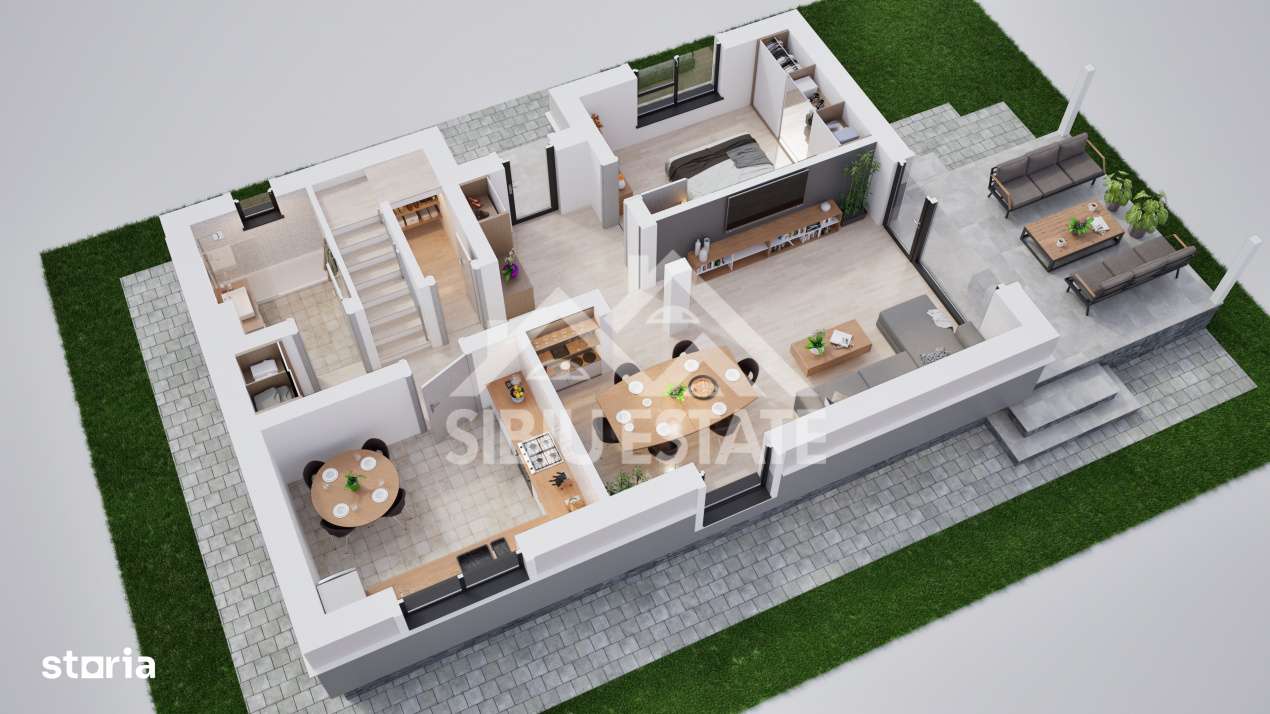 Casa individuala cu gradina generoasa – confort, spatiu si eleganta - Imagine principală: 5/10