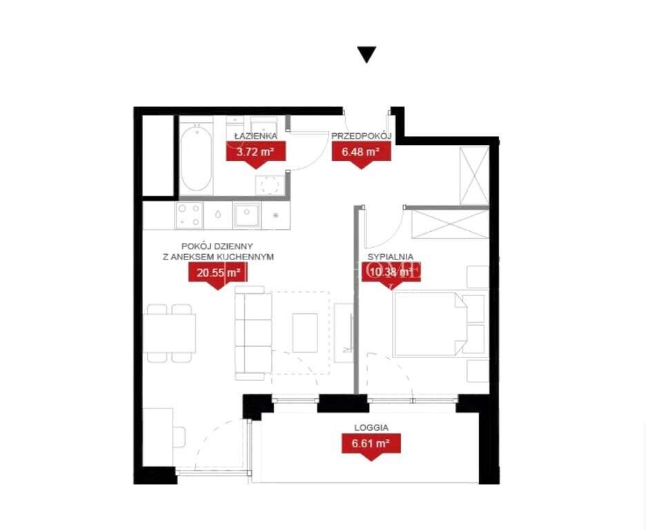 Kleczków_Apartament_41m²_Władysława Reymonta-3