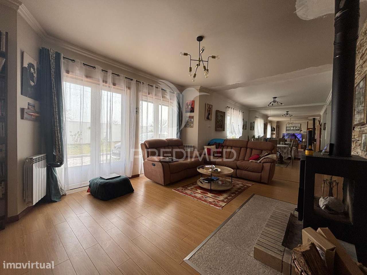 Moradia tradicional T4 com piscina e vista desafogada sobre o campo... - Grande imagem: 5/25