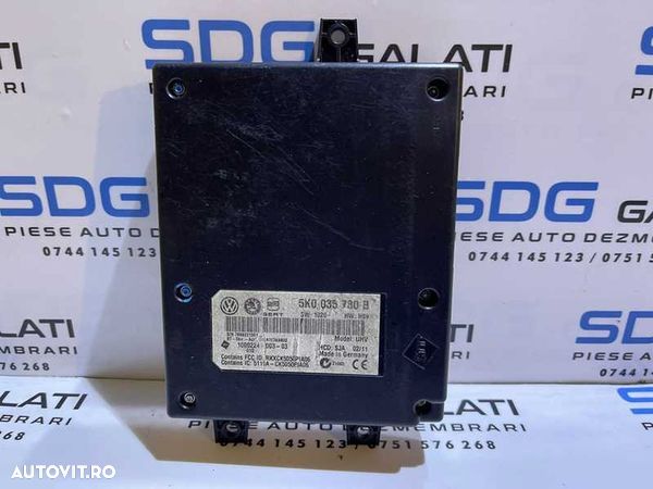 Unitate Modul Calculator Bluetooth VW Sharan 2011 - 2016 Cod 5K0035739B - 1