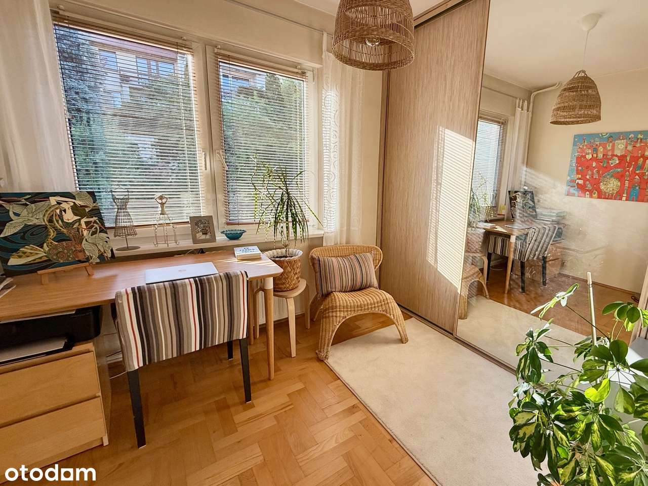 OKAZJA Słoneczny dom w zieleni! 10 min Centrum Garaż Duży ogród Cisza-12