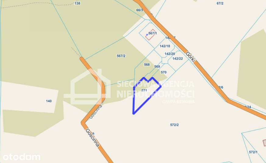 Działka 2128 m2 Donimierz gm. Szemud - Pełny obrazek: 4/4