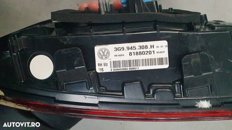 Stop dreapta haion VW PASSAT B8 break cod 3G9945308H - 2