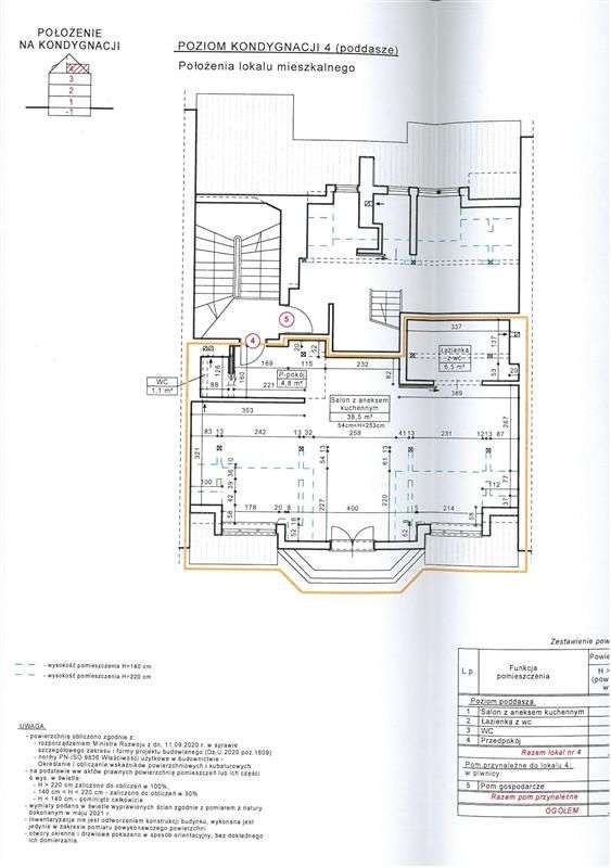 Słoneczny apartament na poddaszu w Dolnym Sopocie - Pełny obrazek: 5/20