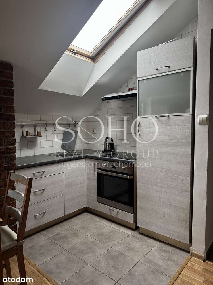 Kawalerka typu mansard z balkonem | Podgórze - Pełny obrazek: 4/10