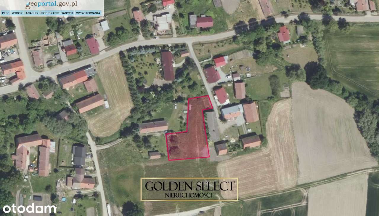 1734 m2 | Działka budowlana | Ligota Wielka | Budynek | Cisza i spokój - Pełny obrazek: 2/12