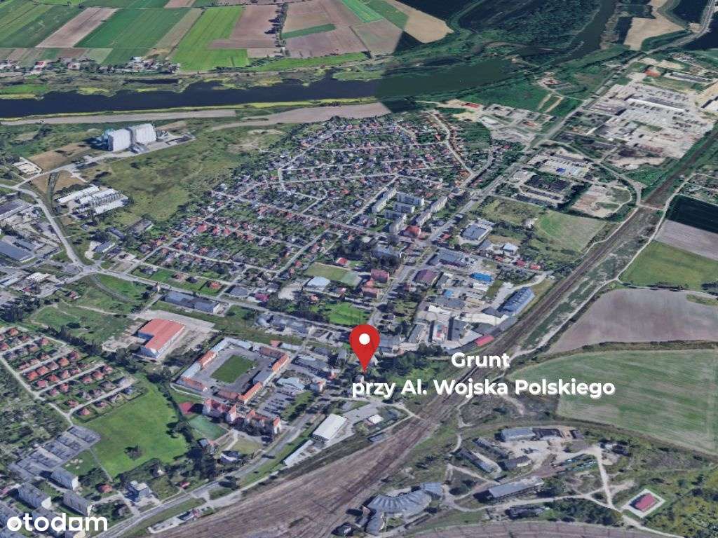 Działka pod zabudowę wielorodzinną mieszkaniowo-usługową - Pełny obrazek: 1/9