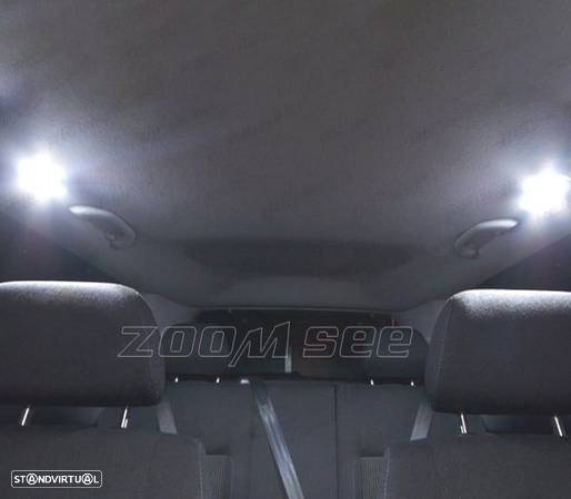 KIT COMPLETO 10 LAMPADAS LED INTERIOR PARA SEAT IBIZA MK4 MK IV 6L 02-08 - 5