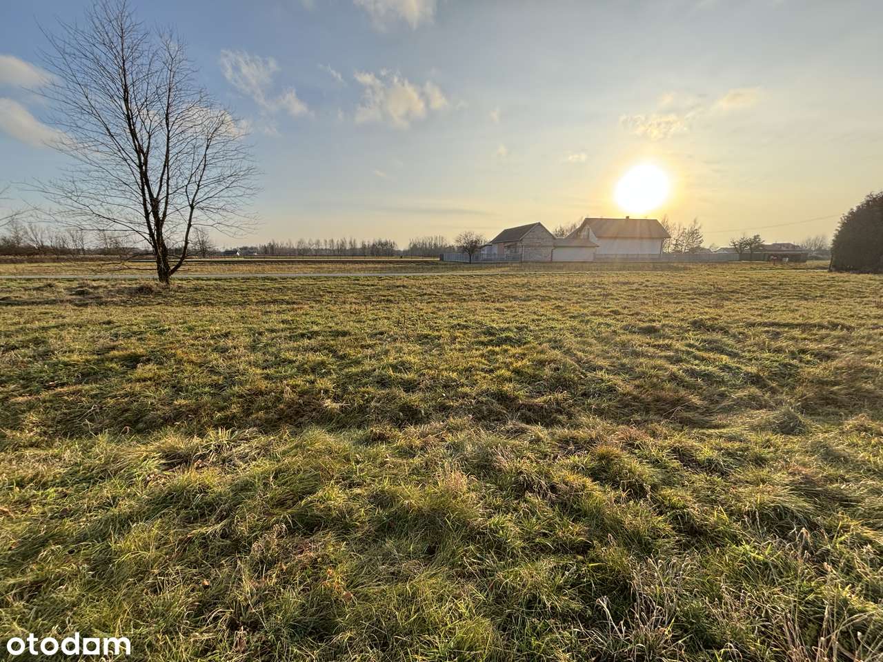 Działka 10 arów_Tuszyma_ dojazd asfaltowy_pozwolenie na budowę!-0
