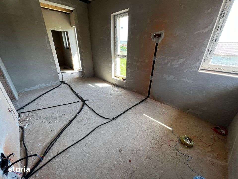 Duplex semifinisat, 120 mp, pompa de caldura, zona Ioan Rus. - Imagine principală: 5/19