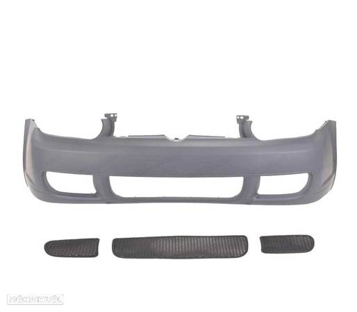 PARA-CHOQUES FRONTAL VW GOLF 4 IV 97-03 LOOK R32 GRELHAS PLASTICO - 2