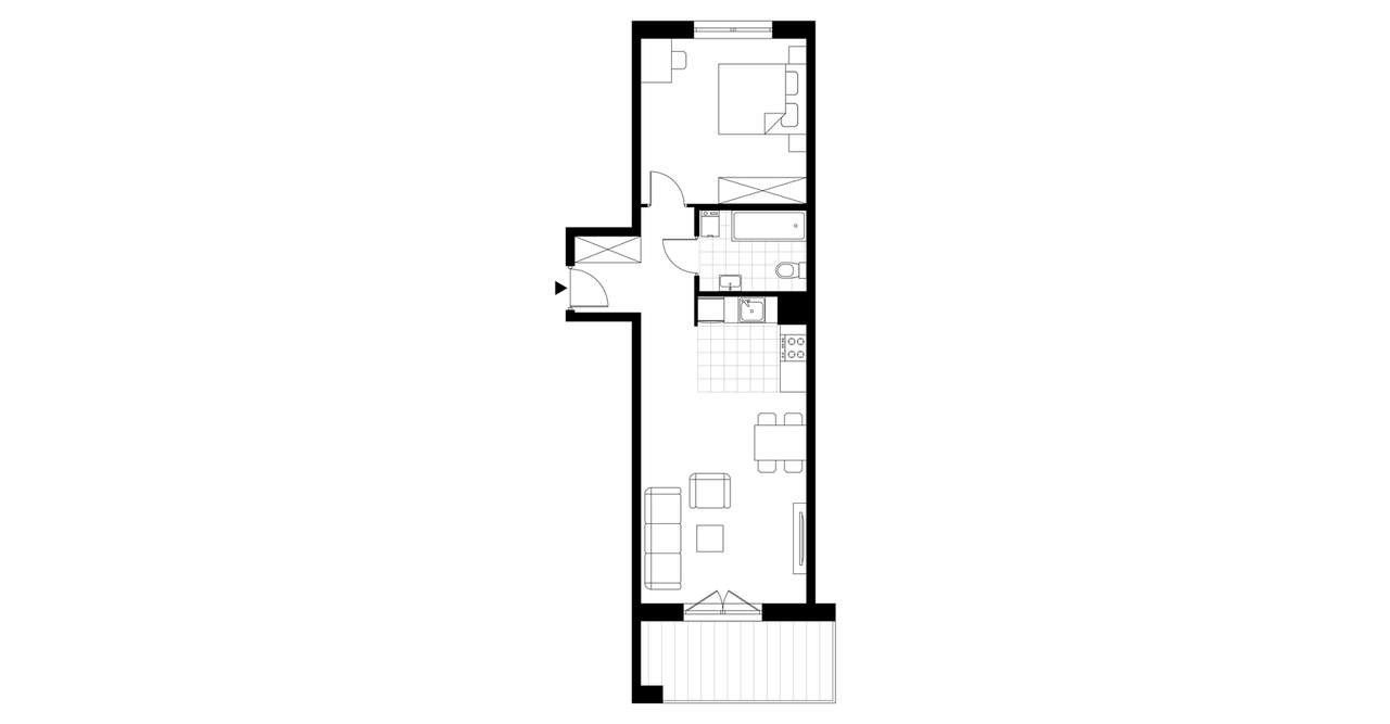 Dzikiej Gęsi 6 | mieszkanie 2-pok. | 14 - Pełny obrazek: 5/10