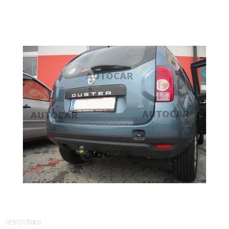 Carlig de remorcare pentru Dacia DUSTER - SUV 2/4 WD - sistem semidemontabil -cu suruburi -  din 2010 pana 10.2013 - 8