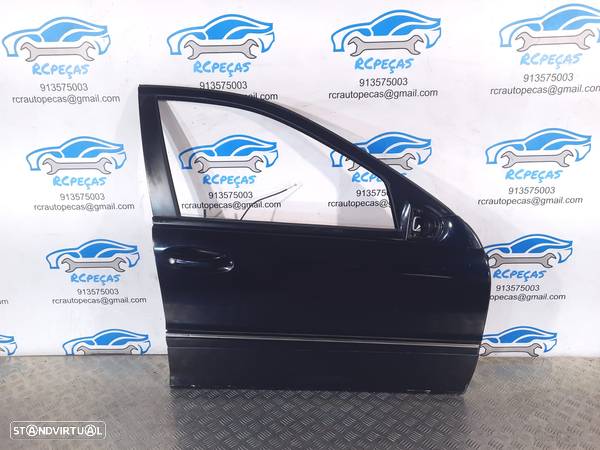 PORTA PORTAS FRENTE FRONTAL DIREITA MERCEDES BENZ CLASS C W203 A2037200205 2037200205 FECHO ELEVADOR MOTOR PUXADOR VIDRO RETROVISOR RETROVISORES - 3