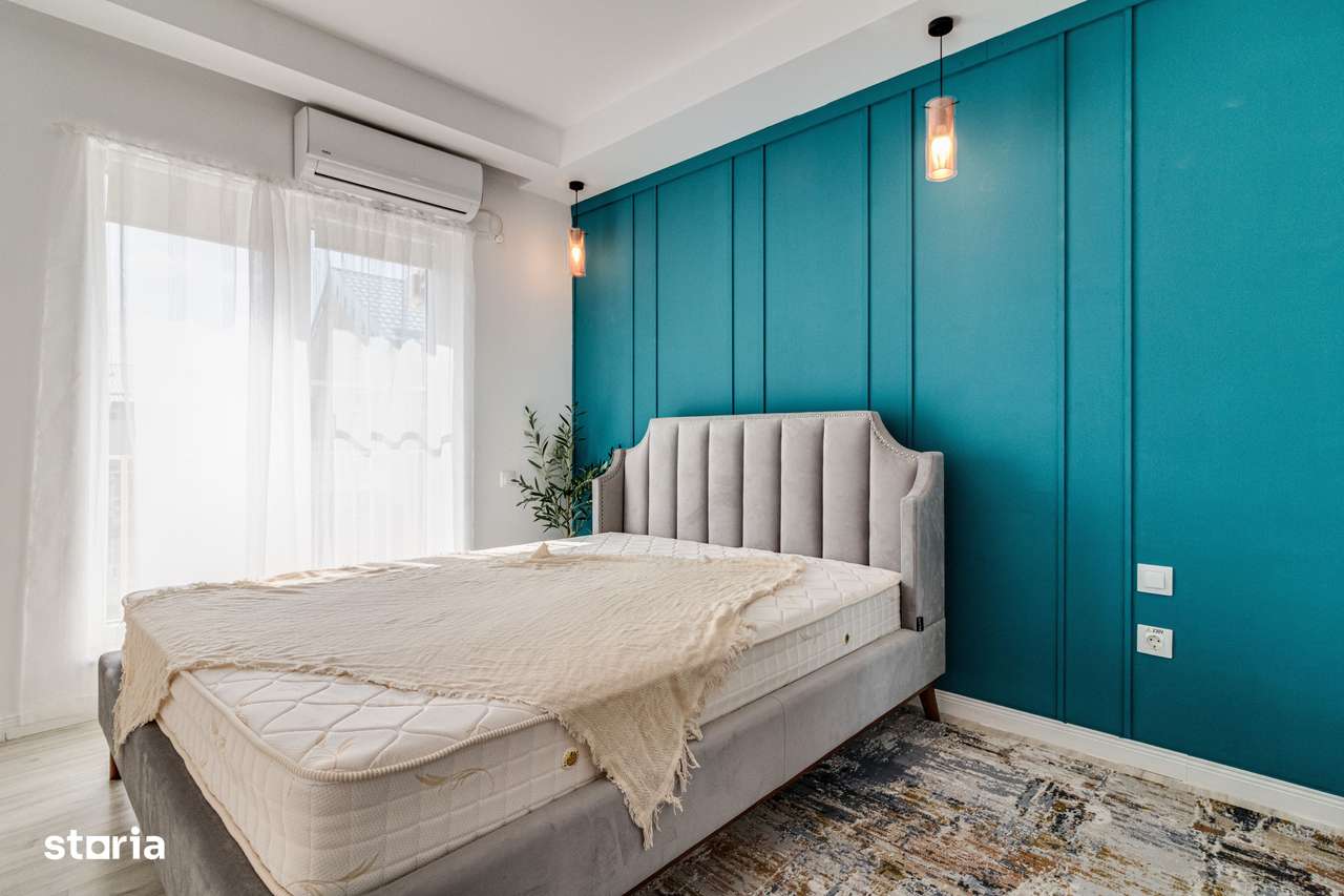 Villa Cozy COSMOPOLIS!  P+1+M, 4 camere, PISCINA,40 mp curte!-16