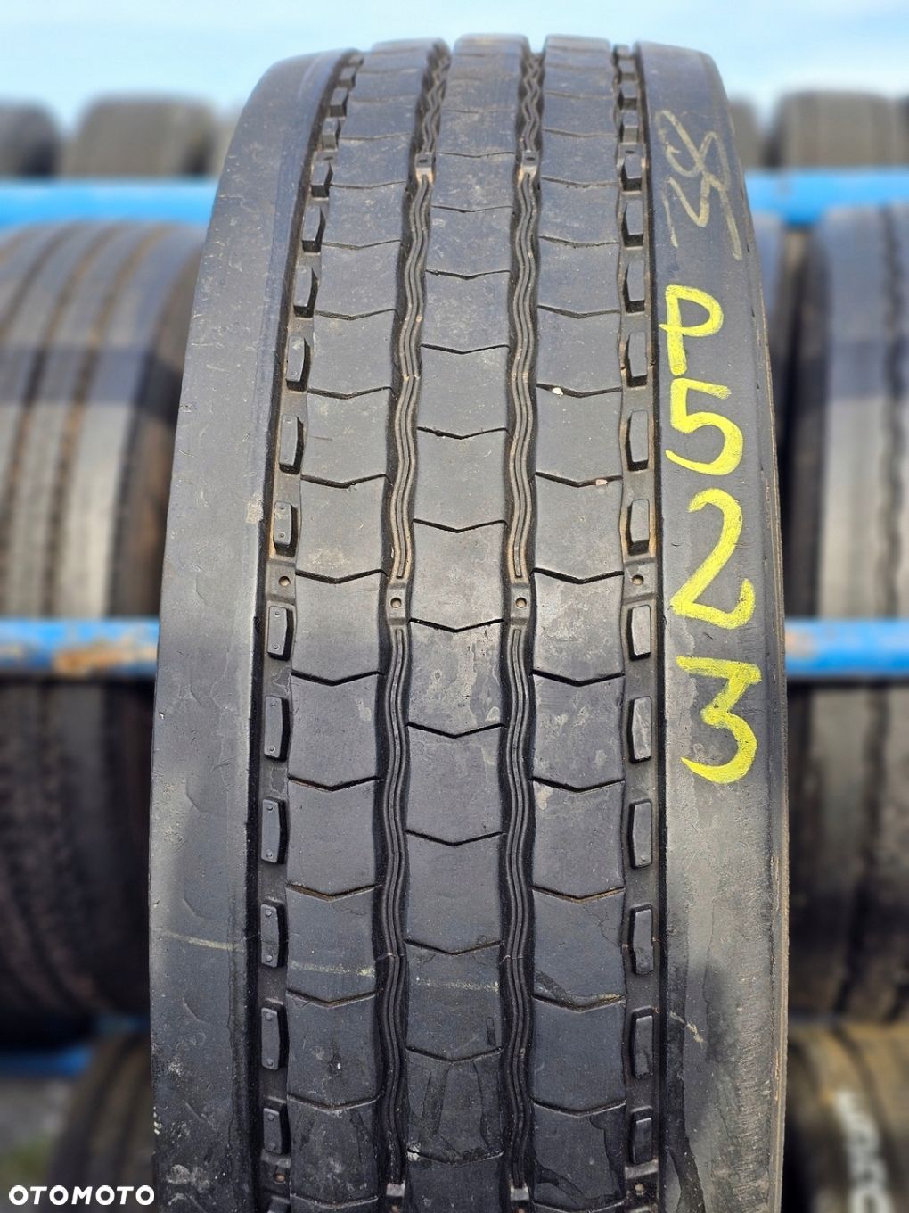 225/75R17,5 MICHELIN X MULTI Z 9mm 2021rok OPONA UŻYWANA PROWADZĄCA P523 - 1