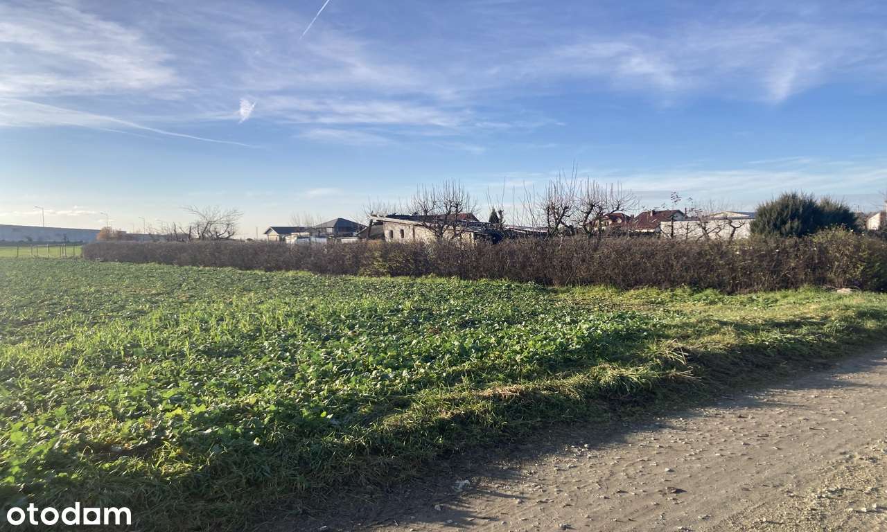 Duża działka 0,6732 ha  Dąbrowa g. Oleśnica MPZP-5