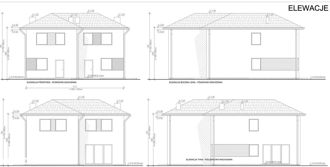 Nowe domy bliźniacze w Gołuskach koło Poznania-9