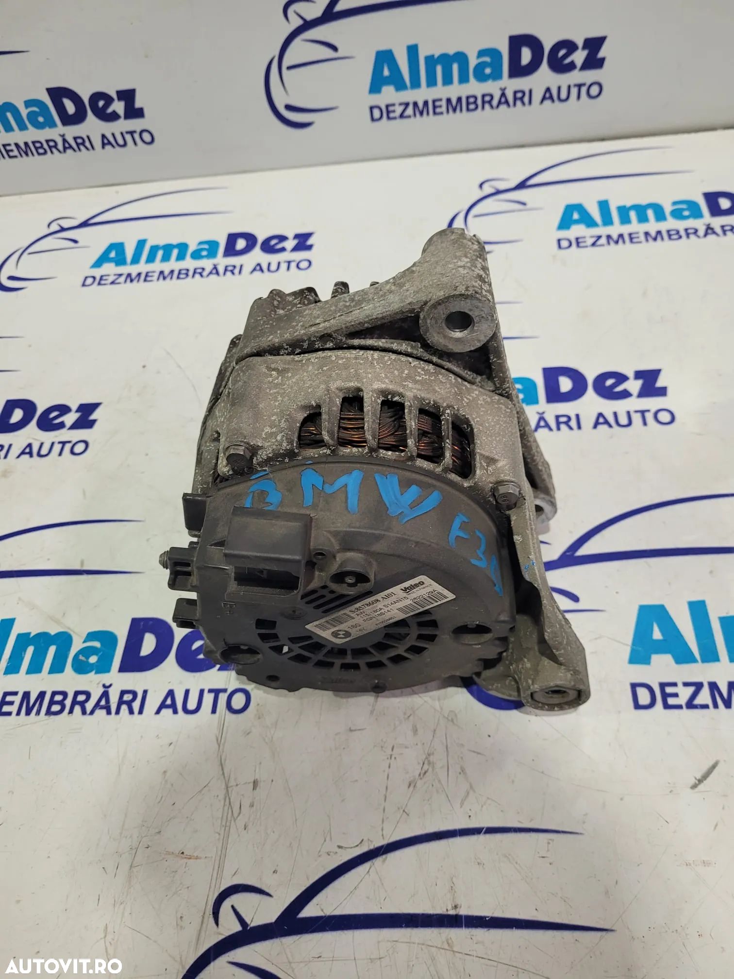 Alternator BMW F30 2.0d 184CP 2014 cod 8578608AI01 - 1