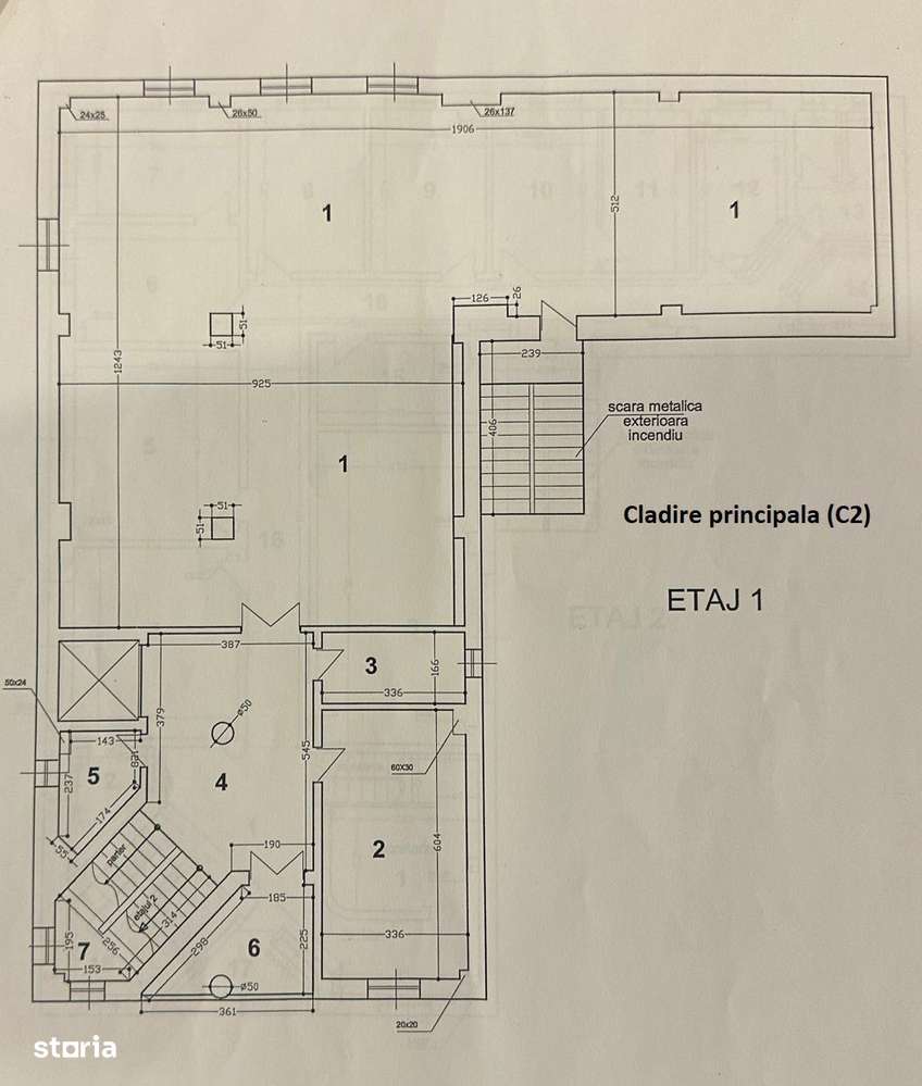 VATRA LUMINOASA -Agricultori | Cladire 1900mp din 2001 | Teren 1030mp - Imagine principală: 5/20