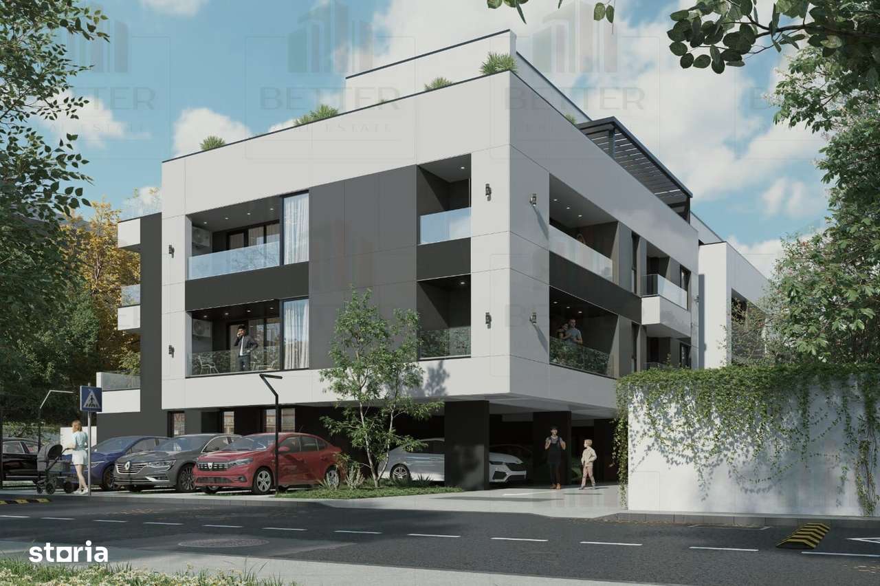 Apartament 2 camere cu terasă  – Ansamblu premium, finalizare 2026 - Imagine principală: 1/4