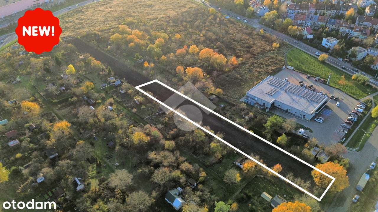 Działka komercyjna na sprzedaż – Wrocław, Klecina - Pełny obrazek: 2/2