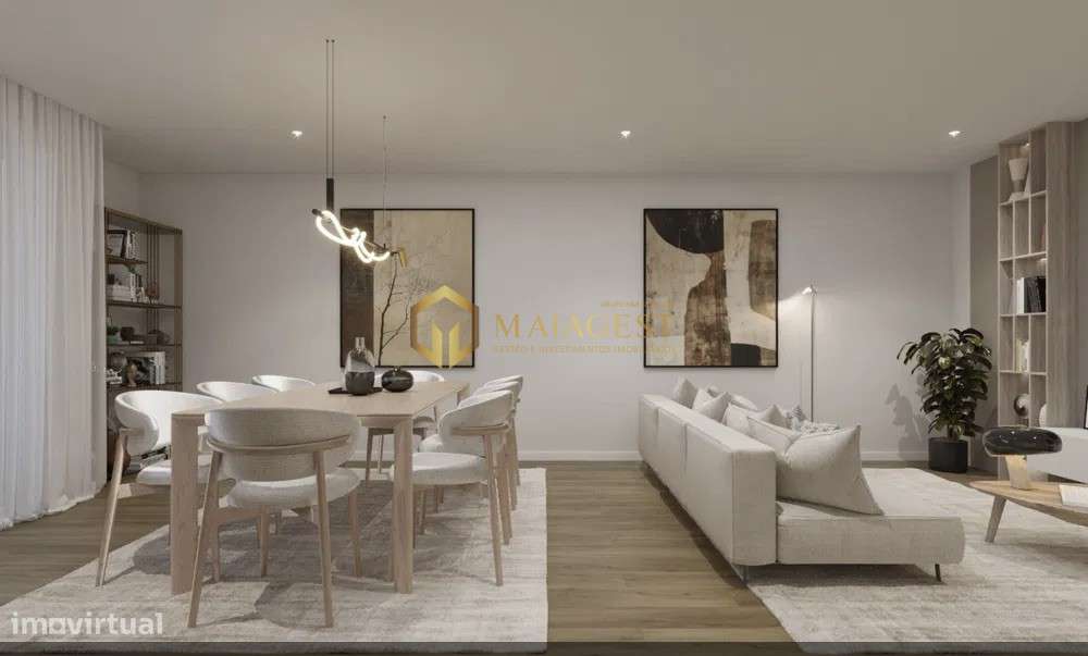 Apartamento T2 no ÁKUAS Residence em Águas Santas - Grande imagem: 5/11