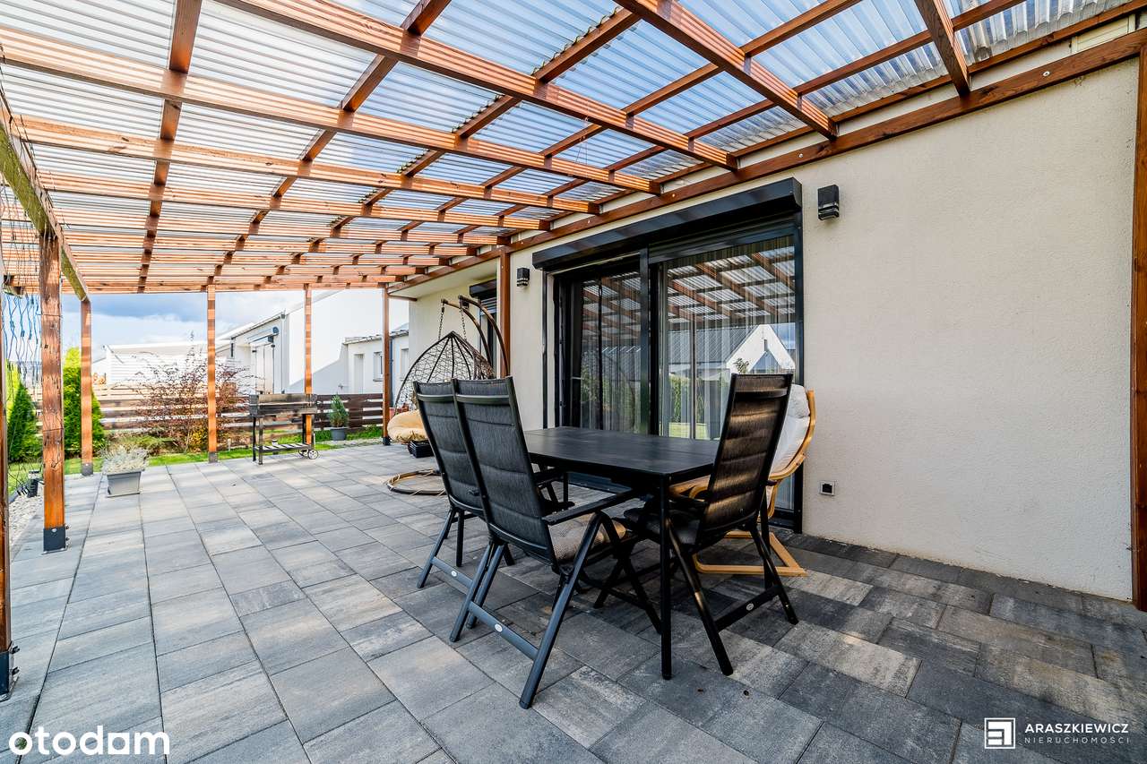 Dom PARTEROWY z ogrodem, tarasem i fotowoltaiką – Osiedle Słoneczne!-19