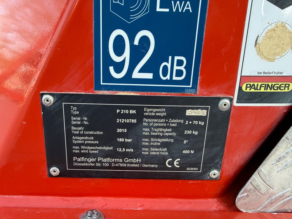 Podnośnika koszowy Zwyżka Pilot bdb stan 21 metrów OGON ! - zdjęcie 7