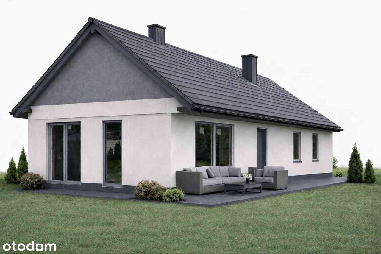 Nowoczesny dom wolnostojący z 4 pokojami i ogrodem - Pełny obrazek: 3/10