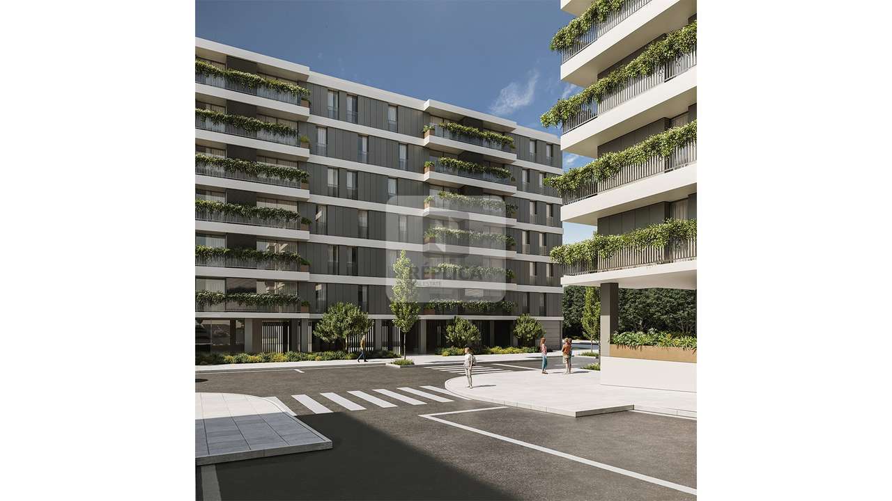Apartamento T1+1 com Terraço no Oporto Plaza, Porto-5