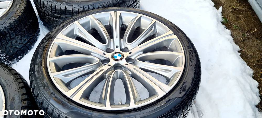 Bmw seria 7 X  G11 G12 G32 G01 G02 G20 G30 alufelgi 20 styling 628 opony zimowe pirelli 5x112 8.5" 10" run flat - 9